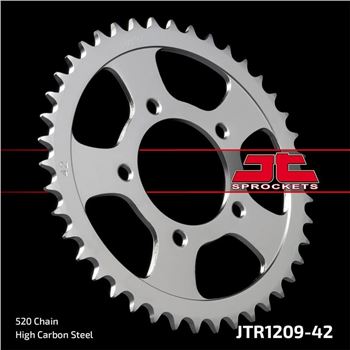 coronas - Corona JTR120942 (42 dientes - 520 - Acero)