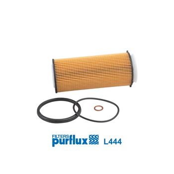 filtro de aceite coche - Filtro de aceite PURFLUX L444