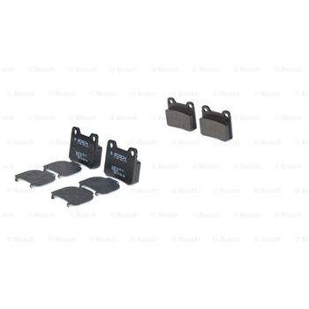 pastillas de freno coche - (BP697) Pastilla de freno BOSCH 0986466871
