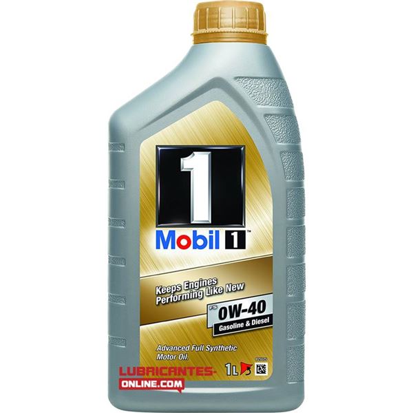 aceite de motor coche - mobil 1 fs 0w40 1l