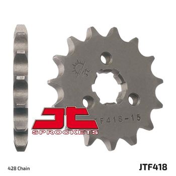pinones - Piñón JTF41814 (14 dientes - 428 - Acero)