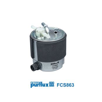 filtro de combustible coche - Filtro de combustible PURFLUX FCS863