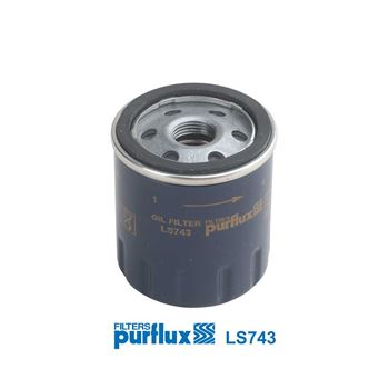 filtro de aceite coche - Filtro de aceite PURFLUX LS743
