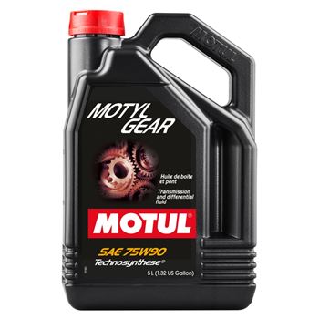 aceite cajas manuales coche - Motul Motylgear 75w90 5L