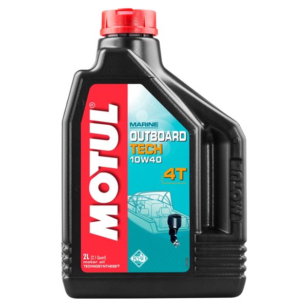 aceite nautico 4t fueraborda - motul outboard tech 4t 10w40 2l