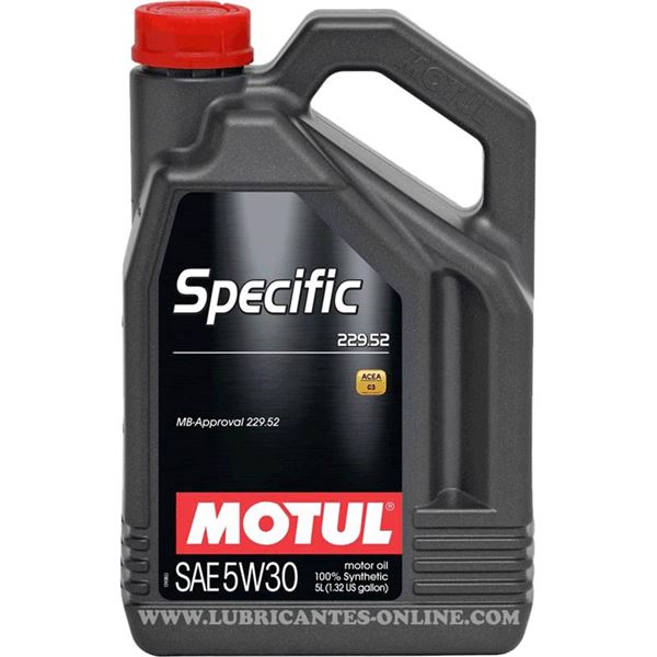 aceite de motor coche - motul specific mb 22952 5w30 5l