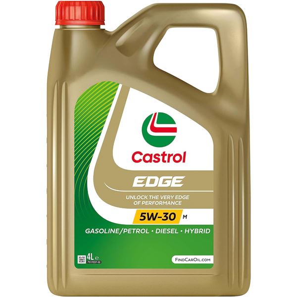 aceite de motor coche - castrol edge titanium fst 5w30 m 4l