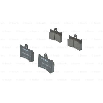 pastillas de freno coche - (BP644) Pastilla de freno BOSCH 0986463890