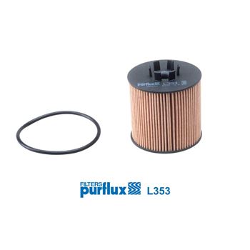 filtro de aceite coche - Filtro de aceite PURFLUX L353