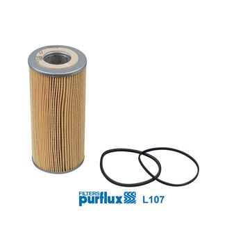 filtro de aceite coche - Filtro de aceite PURFLUX L107