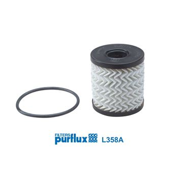filtro de aceite coche - Filtro de aceite PURFLUX L358A