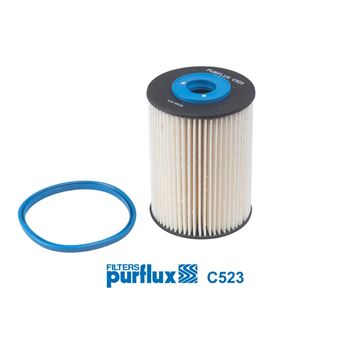 filtro de combustible coche - Filtro de combustible PURFLUX C523