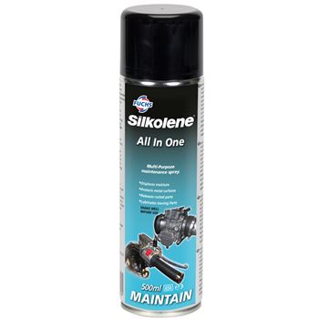 sprays y aerosoles tecnicos multiusos - Spray de mantenimiento multiusos Silkolene All in one 500ml