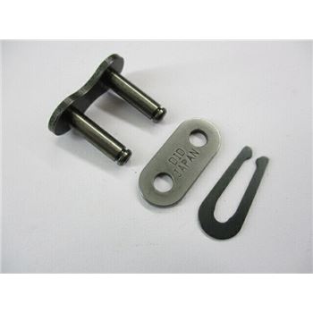 cadenas y enganches - Enganche de cadena DID 530 color negro tipo clip