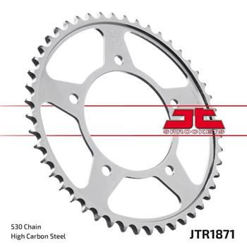 coronas - Corona JT 1871 de zinc negro con 48 dientes | JTR1871.48ZBK