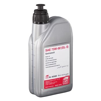 aceite cajas manuales coche - Aceite para caja de cambios (75w80, GL5), 1L | Febi Bilstein 40580