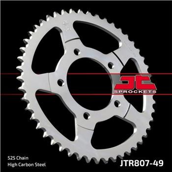 coronas - Corona JTR80749 (49 dientes - 525 - Acero)