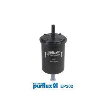 filtro de combustible coche - Filtro de combustible PURFLUX EP202