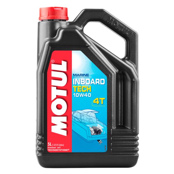 aceite nautico 4t inboard - motul inboard tech 4t 10w40 5l