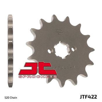 pinones - Piñón JTF42214 (14 dientes - 520 - Acero)