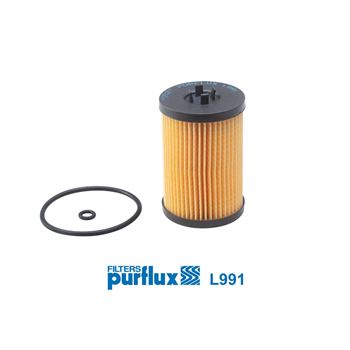filtro de aceite coche - Filtro de aceite PURFLUX L991