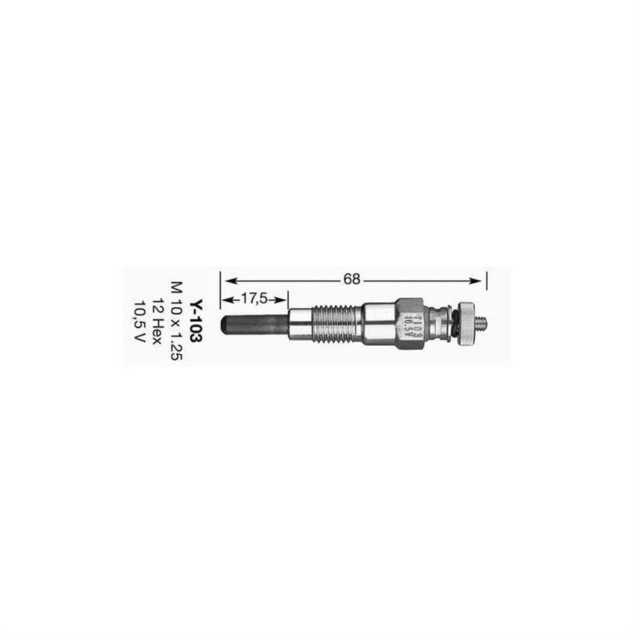 bujia-de-precalentamiento-ngk-y-103-6125