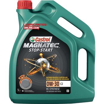 aceite de motor coche - Castrol Magnatec Stop-Start 0w30 C2 5L