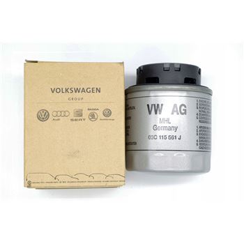 filtro de aceite coche - Filtro de aceite VAG 03C115561J (B)