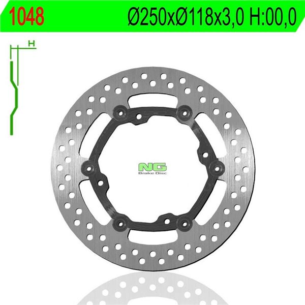 discos de freno moto - disco de freno flotante ng 1048