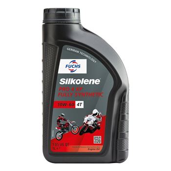 aceite moto 4t - Silkolene Pro 4 10w60 XP 1L