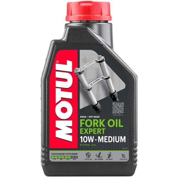 aceite horquilla moto - motul fork oil expert medium 10w 1l