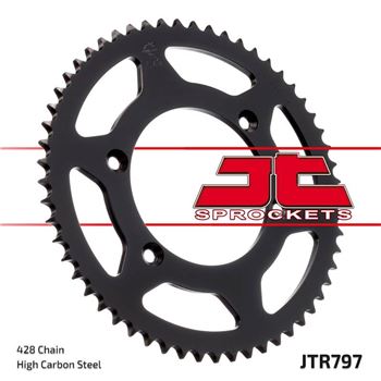 coronas - Corona JTR79757 (57 dientes - 428 - Acero)