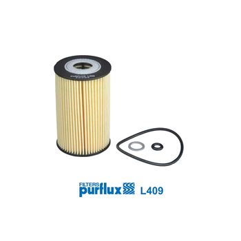 filtro de aceite coche - Filtro de aceite PURFLUX L409