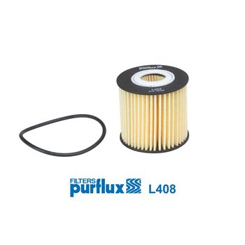 filtro de aceite coche - Filtro de aceite PURFLUX L408