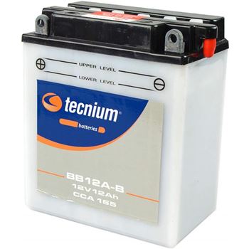 baterias de moto - Batería Tecnium BB12A-B (con electrolito)