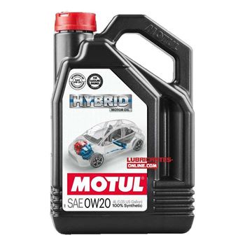aceite de motor coche - Motul Hybrid 0w20 4L