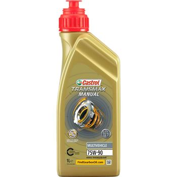 aceite cajas manuales coche - Castrol Transmax Manual Multivehicle 75w90 1L (Antiguo Syntrans Multivehicle)