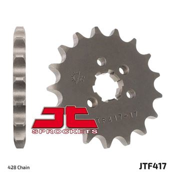 pinones - Piñón JTF41716 (16 dientes - 428 - Acero)