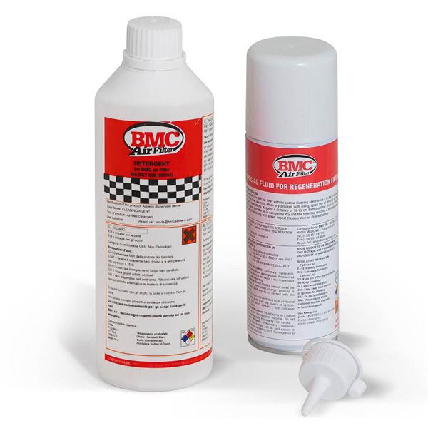 limpiador de filtros - kit de mantenimiento para filtro de aire bmc spray