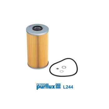 filtro de aceite coche - Filtro de aceite PURFLUX L244