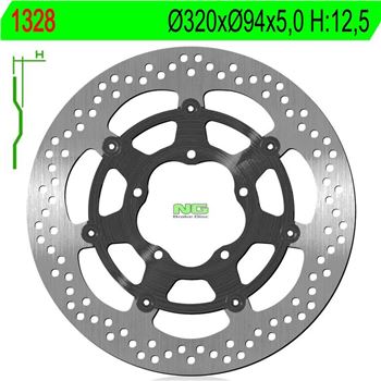 discos de freno moto - Disco de freno flotante NG 1328