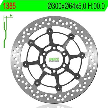 discos de freno moto - Disco de freno NG 1385