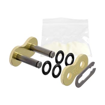 cadenas y enganches - Enganche Tipo Clip oro para Cadena JT 530X1R GB