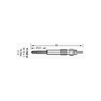 bujias de coche - Bujia NGK Y-740U | D-Power 22 | 4818