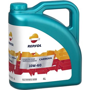 aceite de motor coche - Repsol Carrera 10w60, 4L