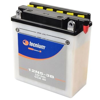 baterias de moto - Batería Tecnium 12N5-3B (con electrolito)