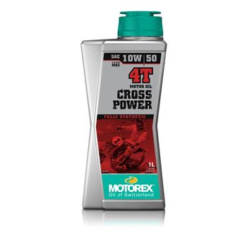 aceite moto 4t - Motorex Cross Power 4T 10W50 1L | 308241