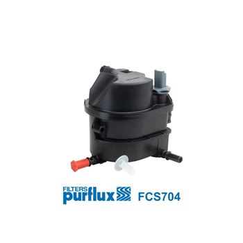 filtro de combustible coche - Filtro de combustible PURFLUX FCS704