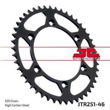 coronas - Corona JTR25146 (46 dientes - 520 - Acero)