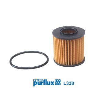 filtro de aceite coche - Filtro de aceite PURFLUX L338